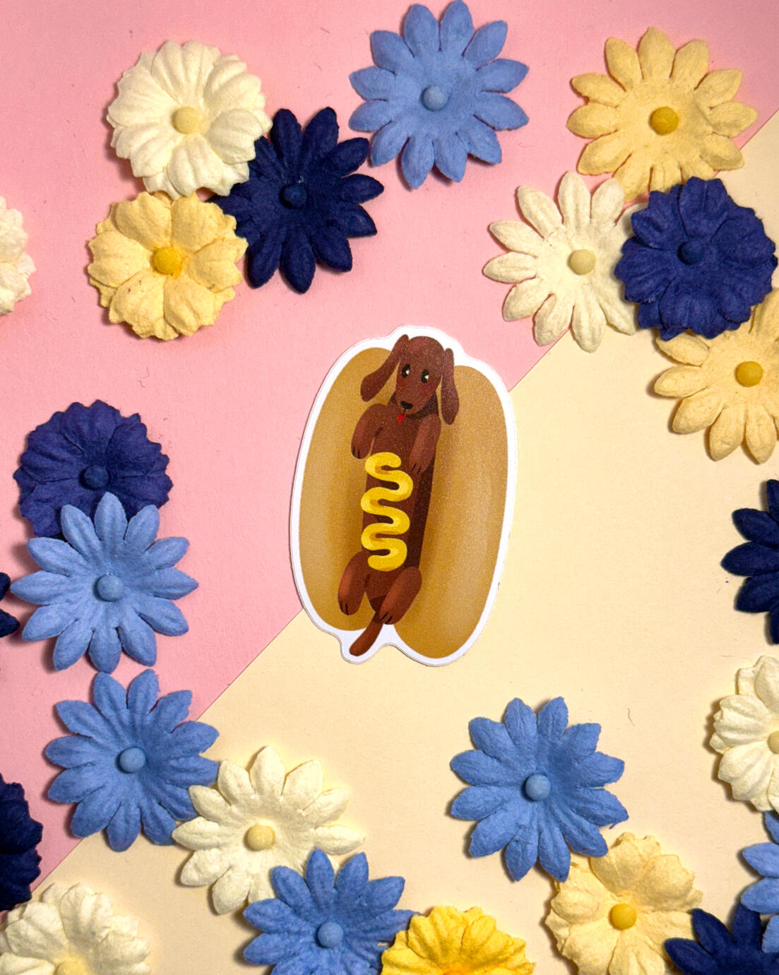 Hot Doggie Sticker Hot Doggie Sticker