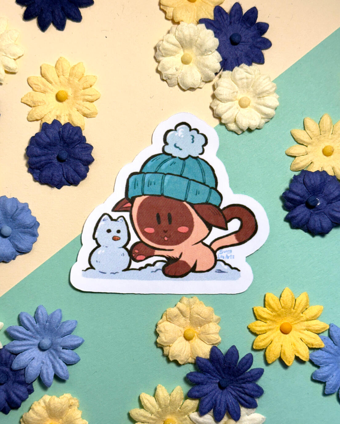 Winter Kitty Sticker Winter Kitty Sticker