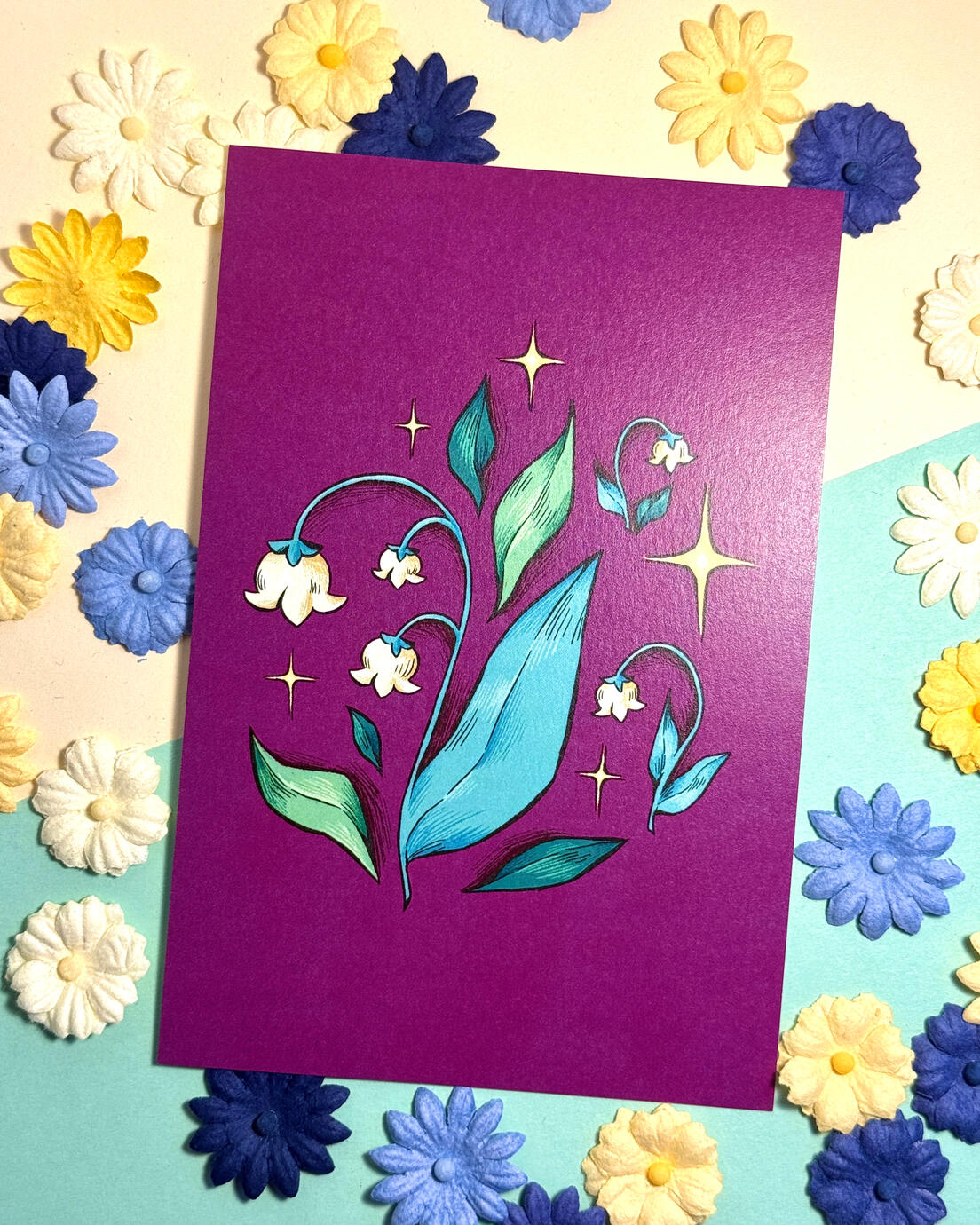 Lily of the Valley Postcard