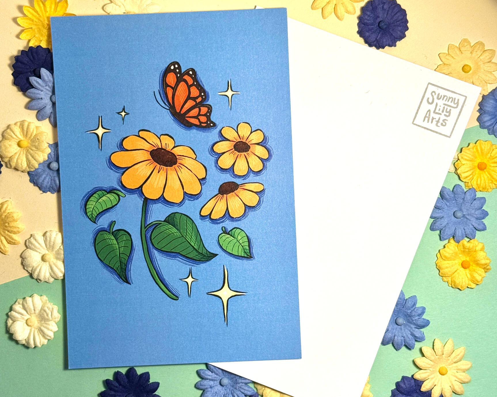 Sunflowers Postcard