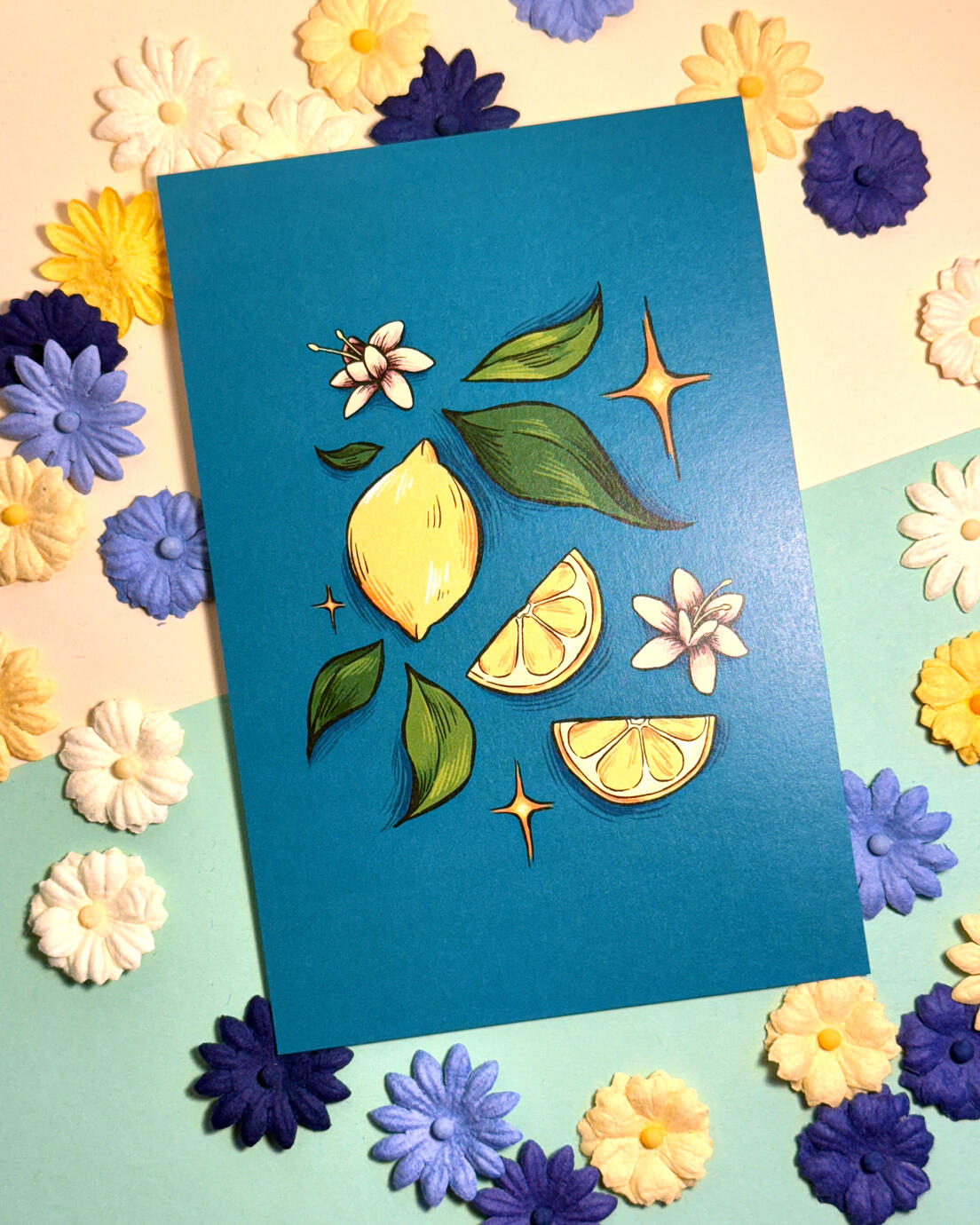 Lemons Postcard Lemons Postcard