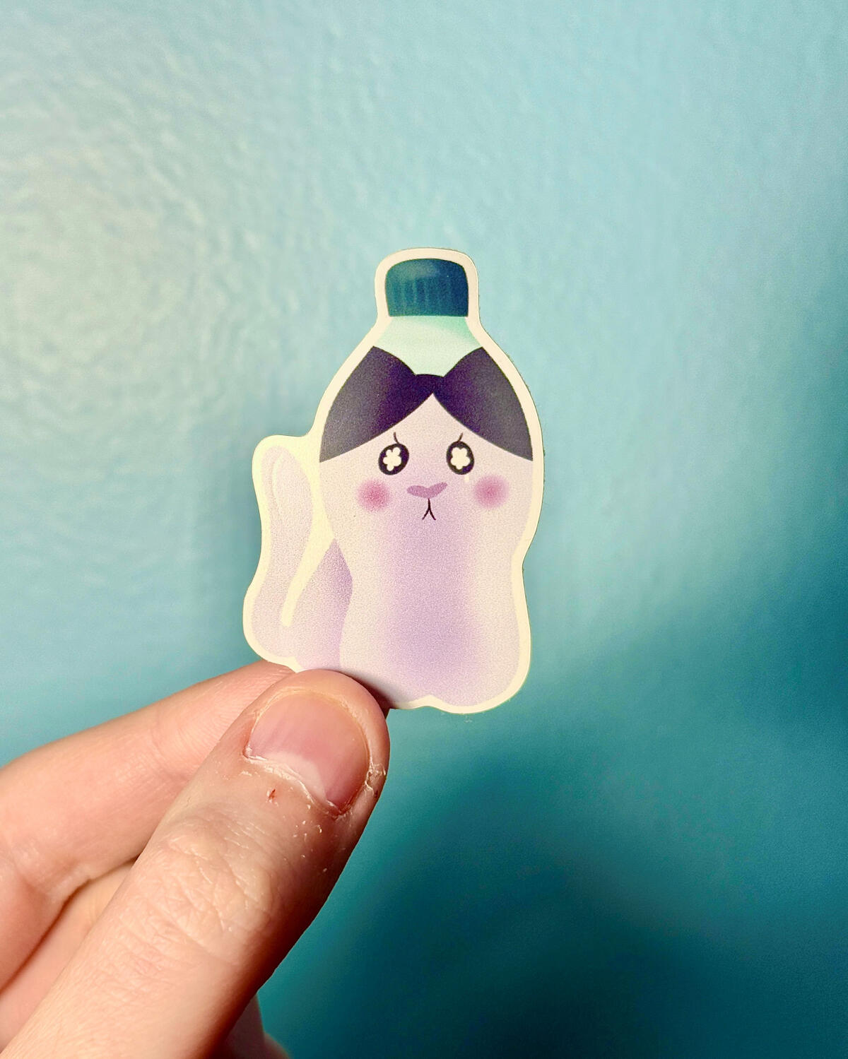 Bottle Cat Sticker