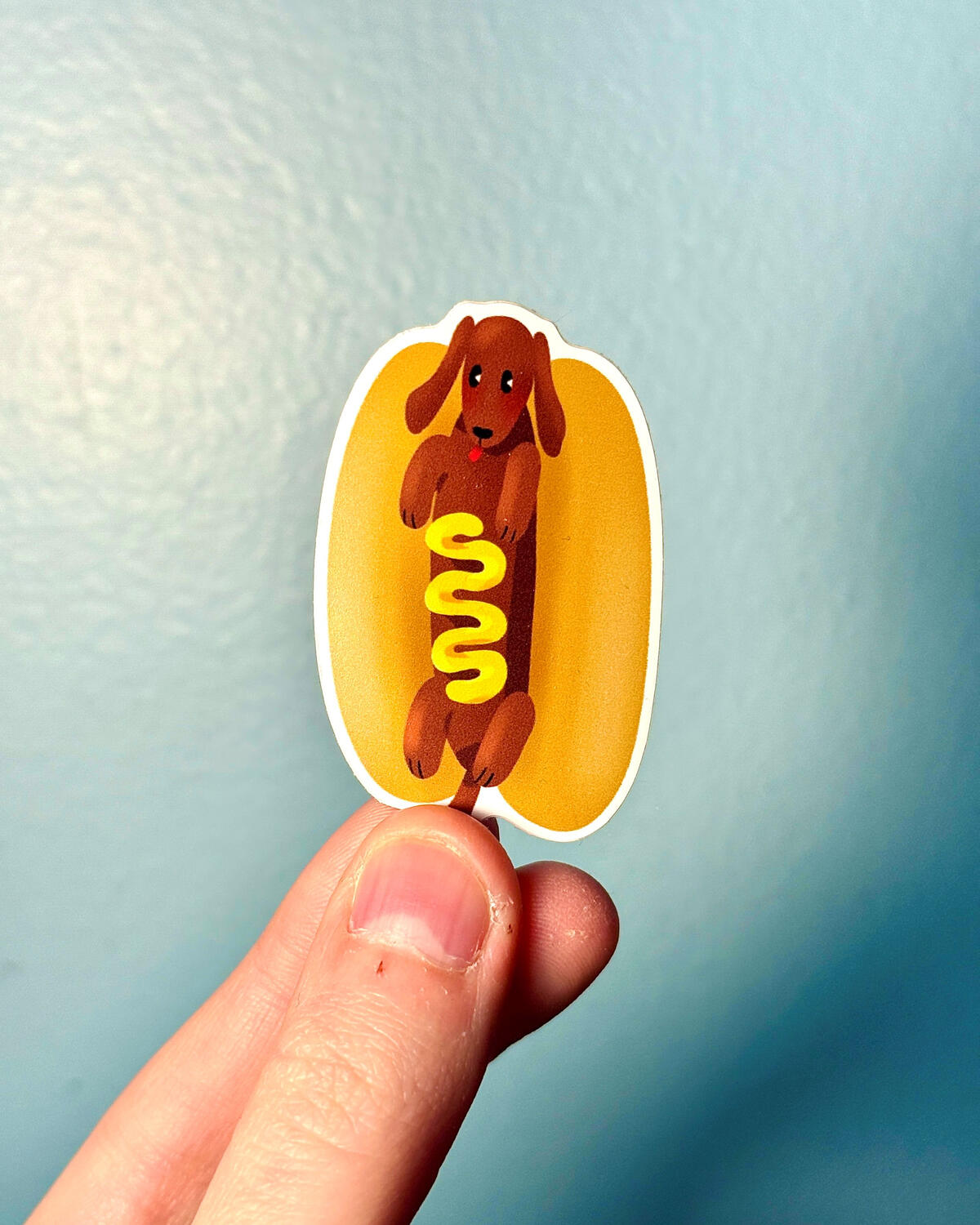 Hot Doggie Sticker Hot Doggie Sticker