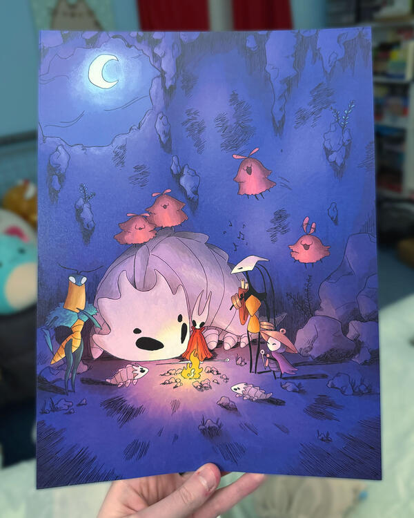 Around the Fire Print