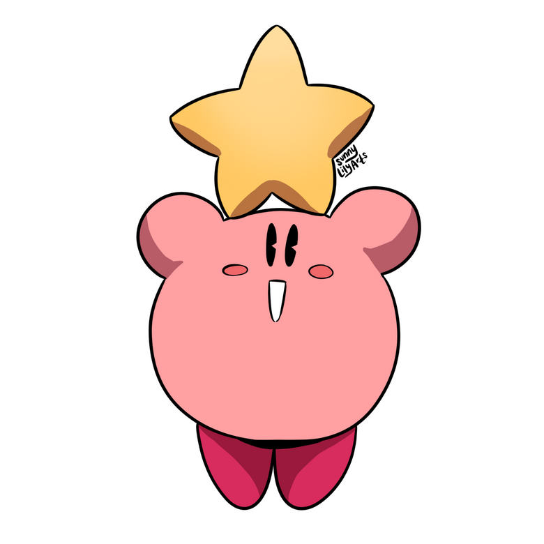 Star Kirby Sticker