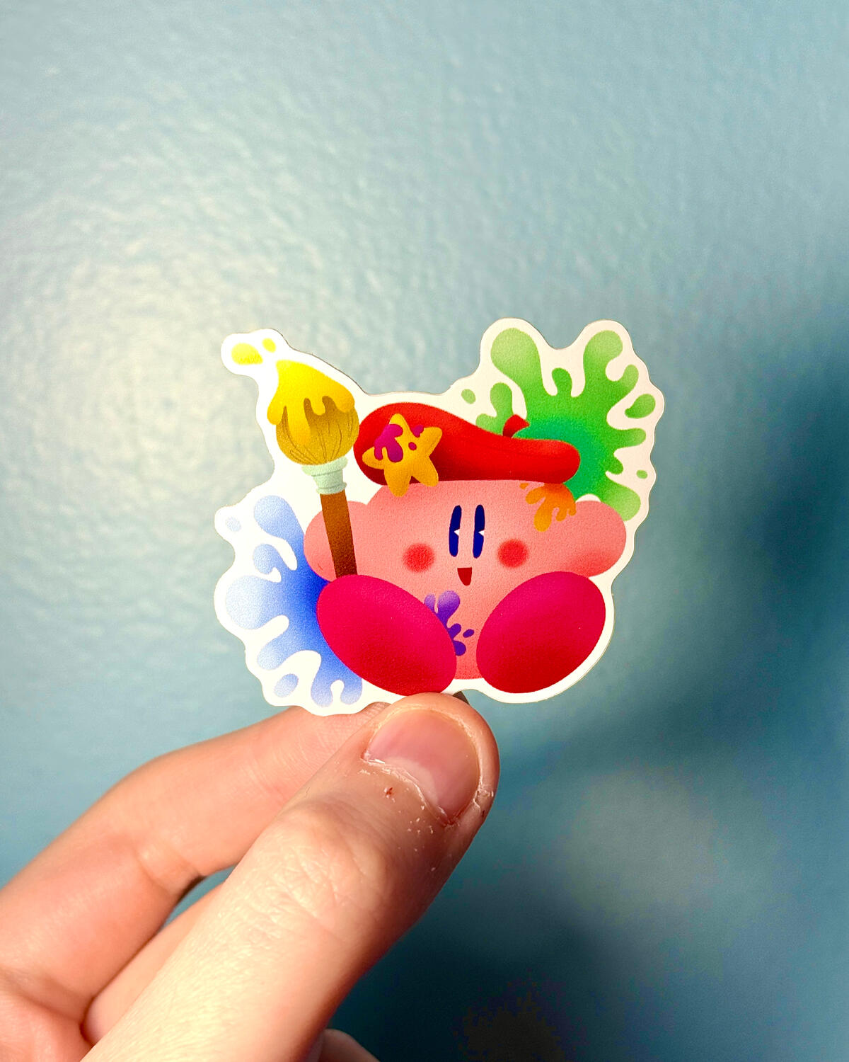 Artist Kirby Sticker
